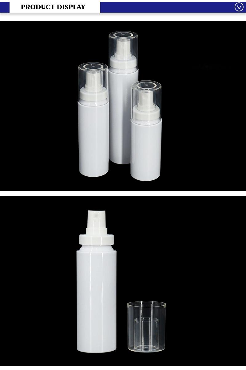 50ml 60ml 80ml White Cosmetic Mist Spray Bottles Stock Plastic Bottle