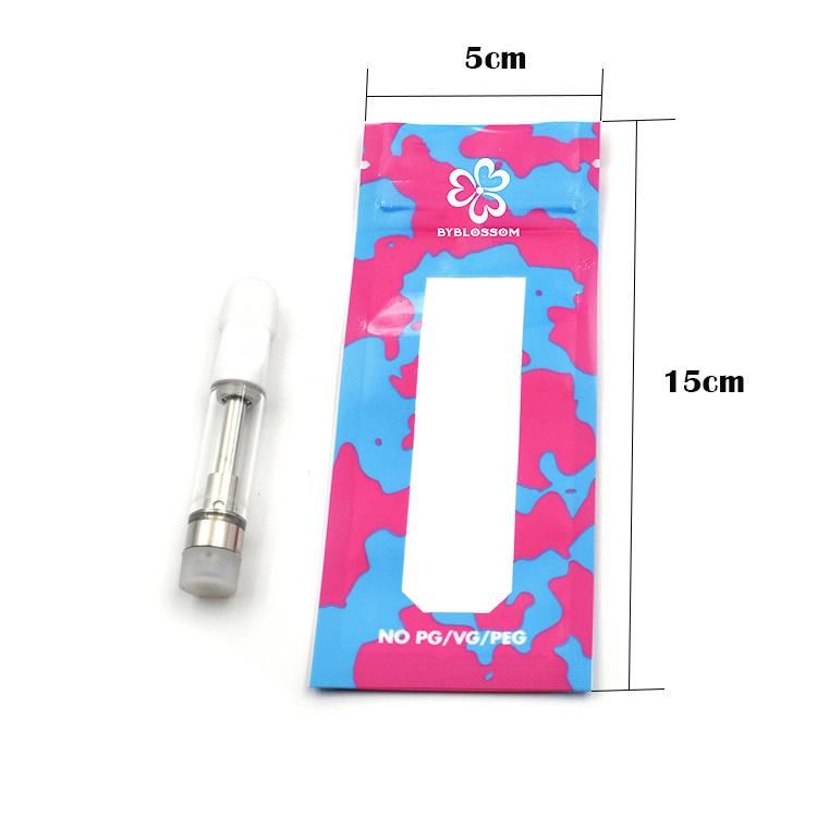 Custom Printed Preroll Mylar Bag Smell Proof Mylar Bags for Vape Cartridge Packaging