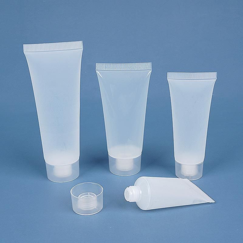 Packaging Transparent Cosmetic Lotion Tube Empty Cream Tube