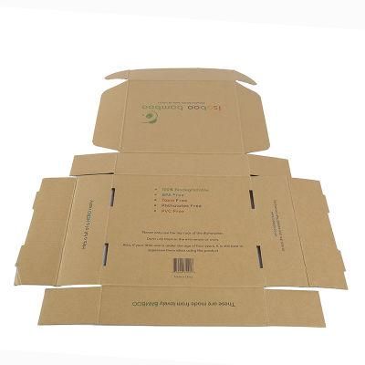 Special Design Kraft Packaging Box Brown Corrugated Paper Box