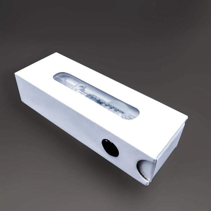 Child Resistent Glass Syringe Packaging Box with Custom Design
