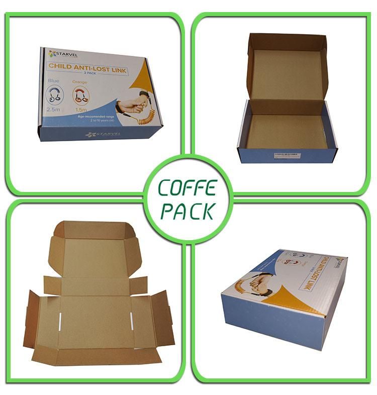 Accept Custom Four Color Printing Child Anti-Lost Link Packaging Box