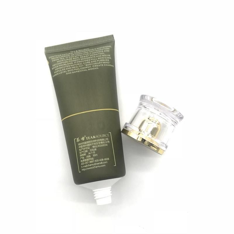 Custom Cosmetic Soft Plastic Cosmetic Face Wash/Hand Cream Packaging Tubes