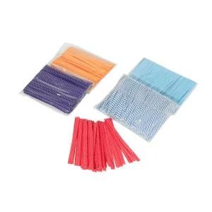 Printed 4mm Wide Paper Twist Tie for Food Packing