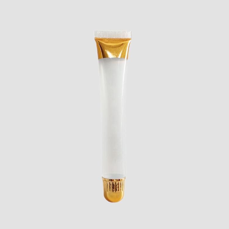 Empty Small Sample Clear Bottle 3G Hose Squeeze Plastic Soft Tube Plastic Lip Gloss Tube