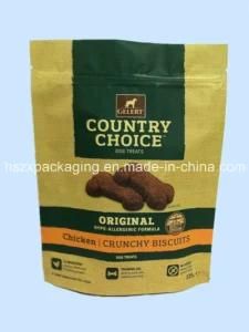 Laminated Standing Pet Food Zipper Bag