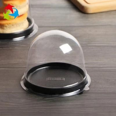 Transparent Moon Cake Plastic Food Container with Lid