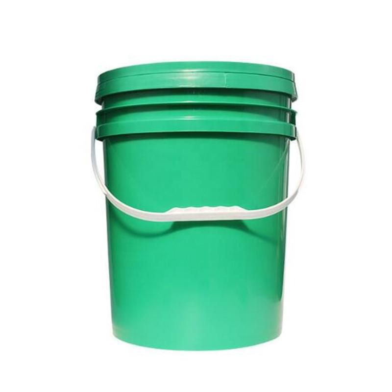 Industrial Plastic Pail White with Handle