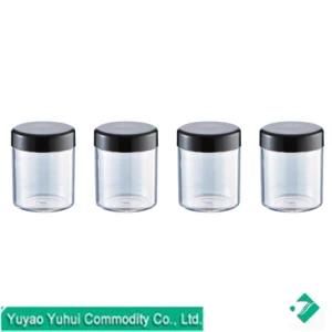 30 Ml Plastic Transparent with Cover Jar, Container Jar