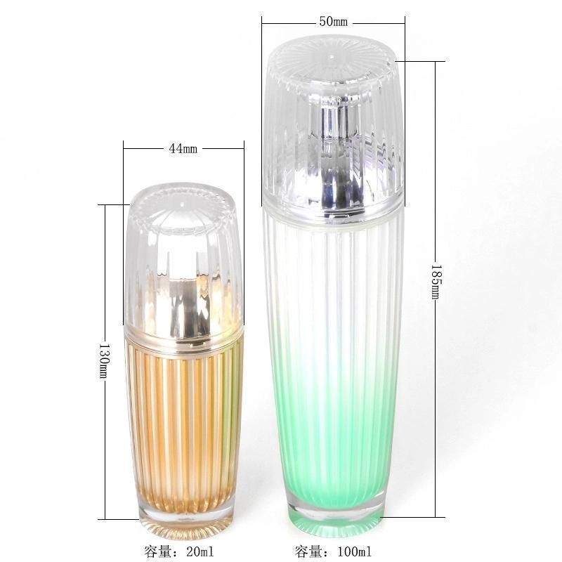 Popular Unique 20ml 100ml Cosmetic Bottle Acrylic Bottle Plastic Bottle Lotion Bottle Toner Bottle