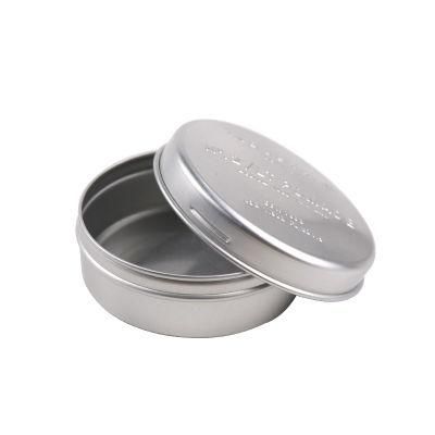 Wholesaler 50g Silver Round Aluminium Jars Cosmetic