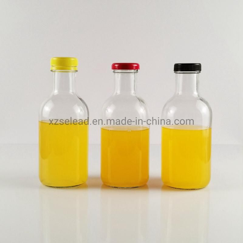 500ml New Design Glass Beverage Juice Bottle with Plastic/Metal Lid