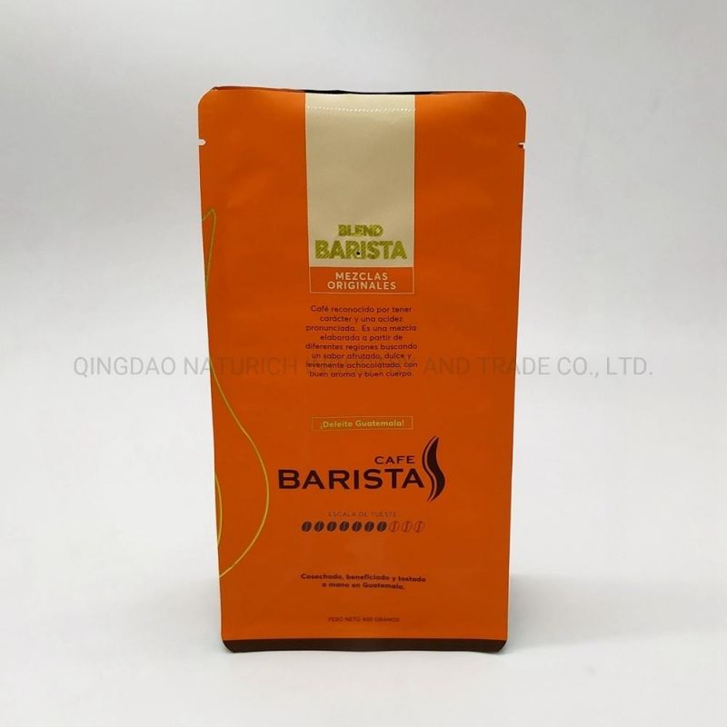 400g Blend Coffee Packing Bag with Single Exhaust Valve