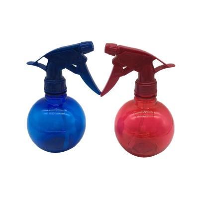 Zy01-D109 350ml Spherical Shape Pet Plastic Water Flower Spray Bottle