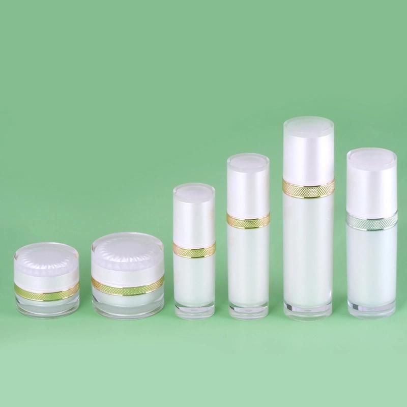 30ml 50ml 80ml 120ml 30g 50g Elegant Luxury Acrylic Plastic Cream Jar for Skin Care Products