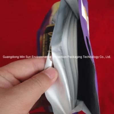 Food Packaging Plastic Ziplock Flat Bottom Food Packaging Bag for Food.