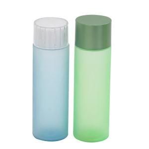 Frosted Pet Bottle 120ml with Screw Disc Cap Inner Plastic Disc Top Cap