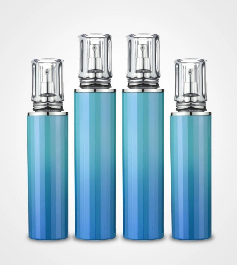 120ml Acrylic Skincare Bottle Blue Acrylic Bottle