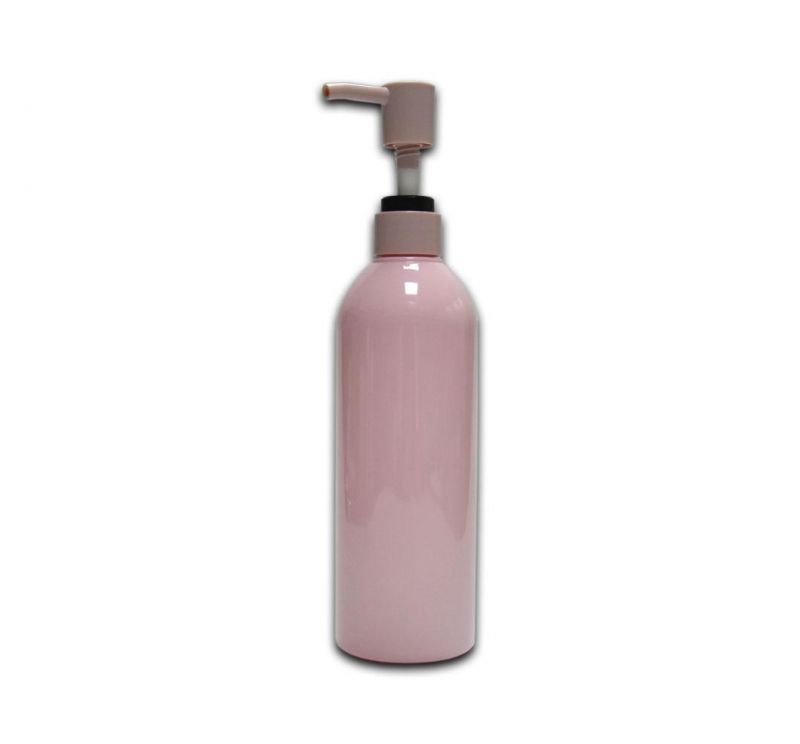 Pink 500ml Pet Shampoo Bottle Body Lotion Hair Conditioner Bottle Cosmetic Packaging Coco Oil Cleansing Oil Packaging Container