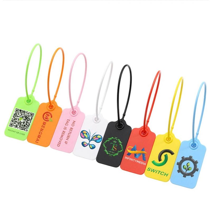 Cheap Customized UV Both Side Printed Cute Bear Logo Labels Die Cut Paper Hang Tags for T-Shirts