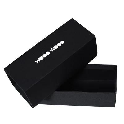 Small Matt Black Drawer Gift Paper Box Wholesale