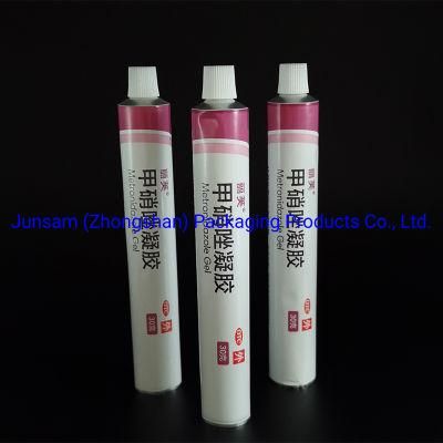 Collapsible Aluminum Tube Various Size Volume Cosmetic Cream Packaging