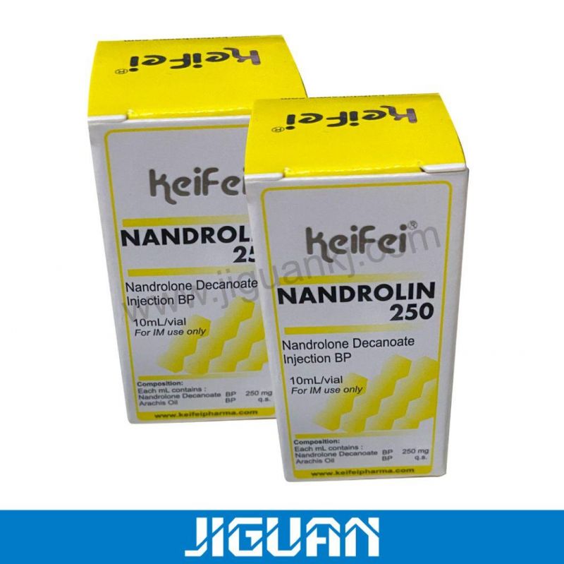 Keifei Brand 10ml Hologram Steroid Vial Labels and Boxes for Steroid Bottle Packaghing