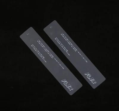 Clothing Bags Jewelry Hair Accessories Black UV Foil Logo Paper Custom Hang Tag