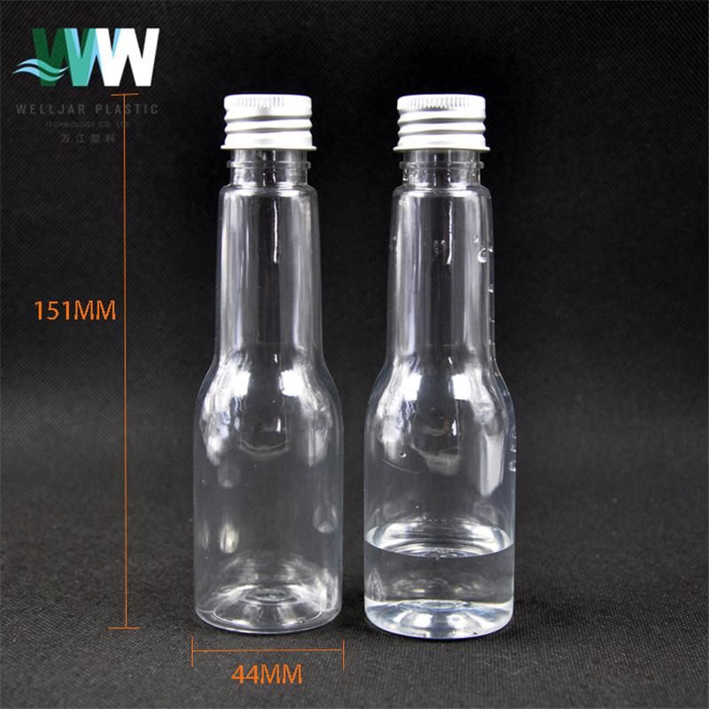 120ml Plastic Pet Bottle with Aluminum Lid