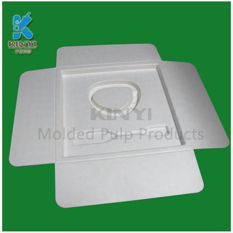 Environment-Friendly Biodegradable Paper Pulp Tray for Device