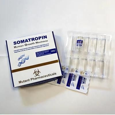 Medicine Bottle Pill 2ml 10 Ml Vial Box Packaging for Somatropina HGH