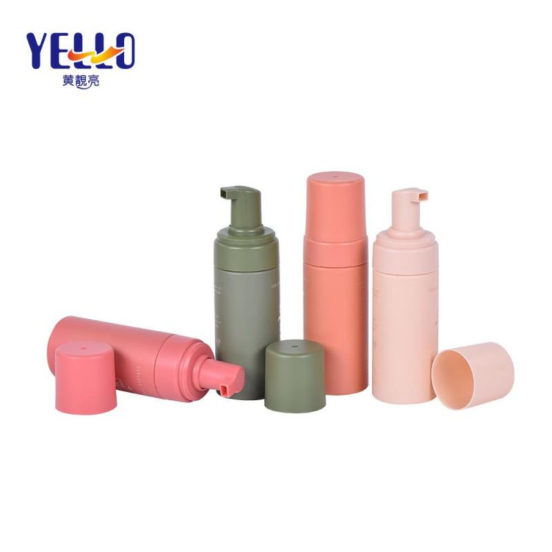 OEM 100ml 120ml 150ml 200ml 250ml Green Pink Red Foaming Face Wash Bottle