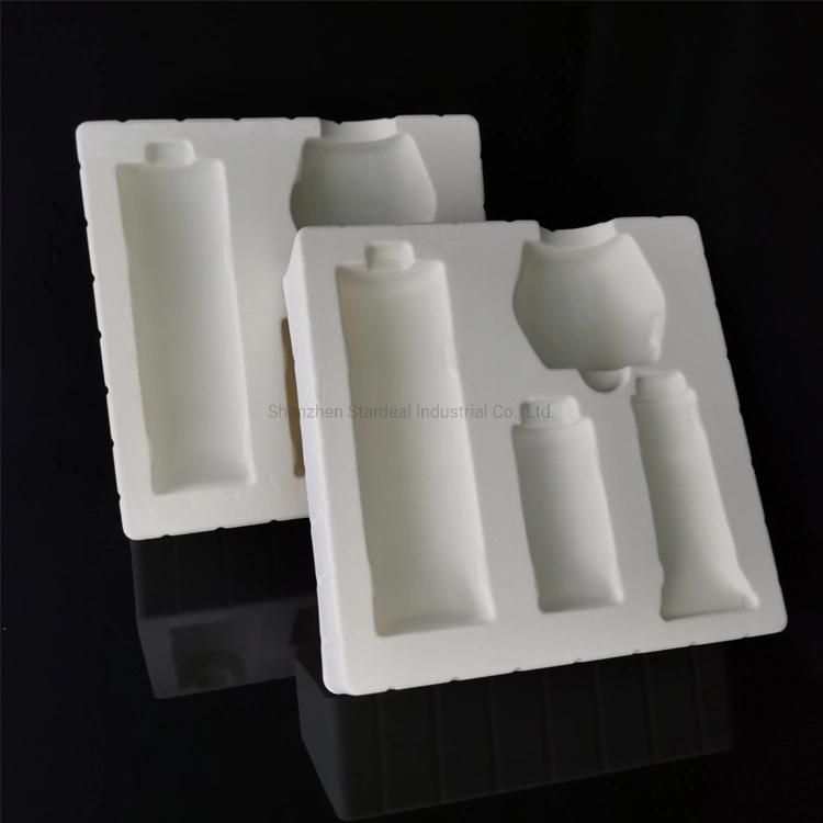 Custom PS PVC Flocking Blister Plastic Tray for Cosmetic Product Packaging