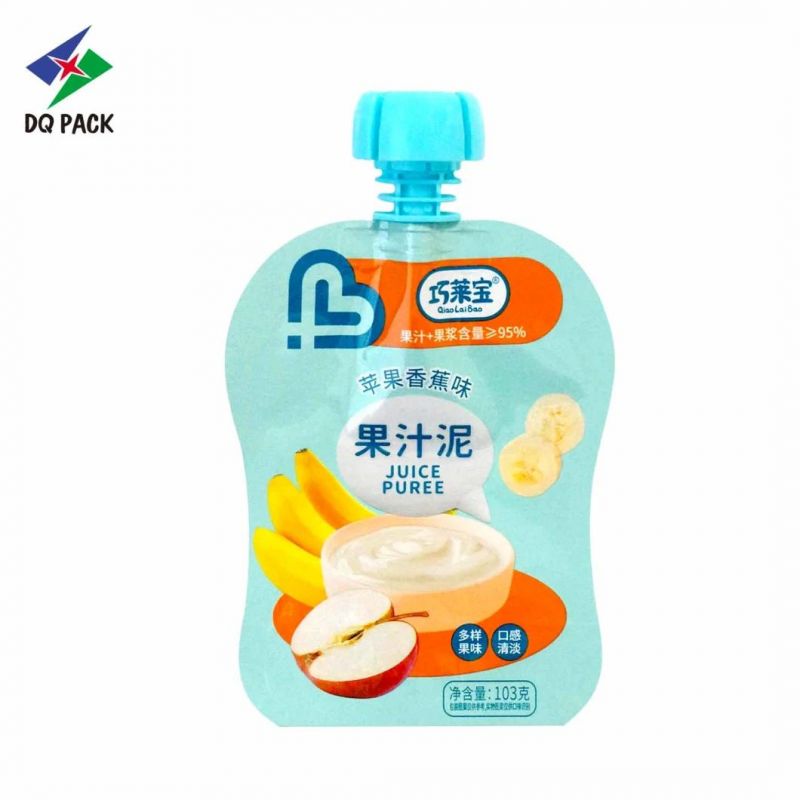 Moisture Proof Stand up Pouch with Spout Packaging Bag Customized Printing for Puree