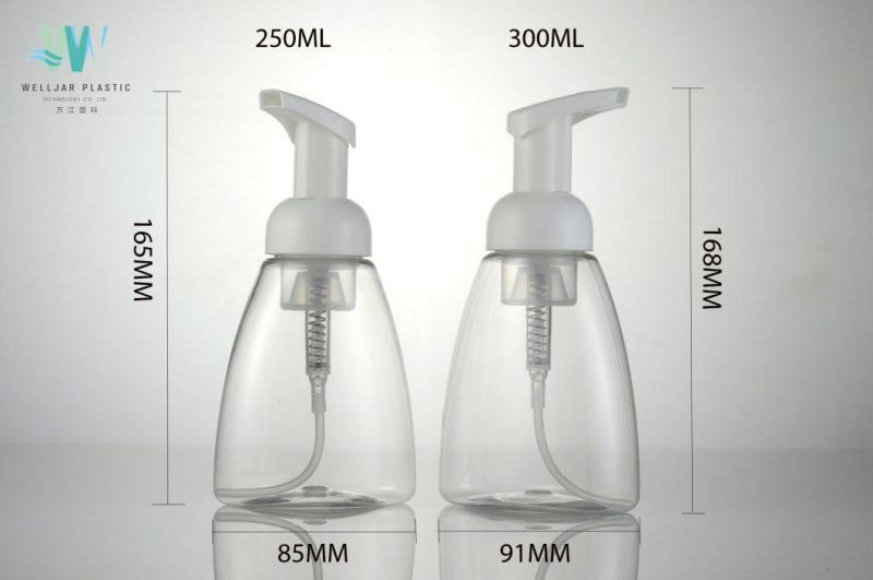 300ml Hot Sale Plastic Pet Foam Pump Bottle