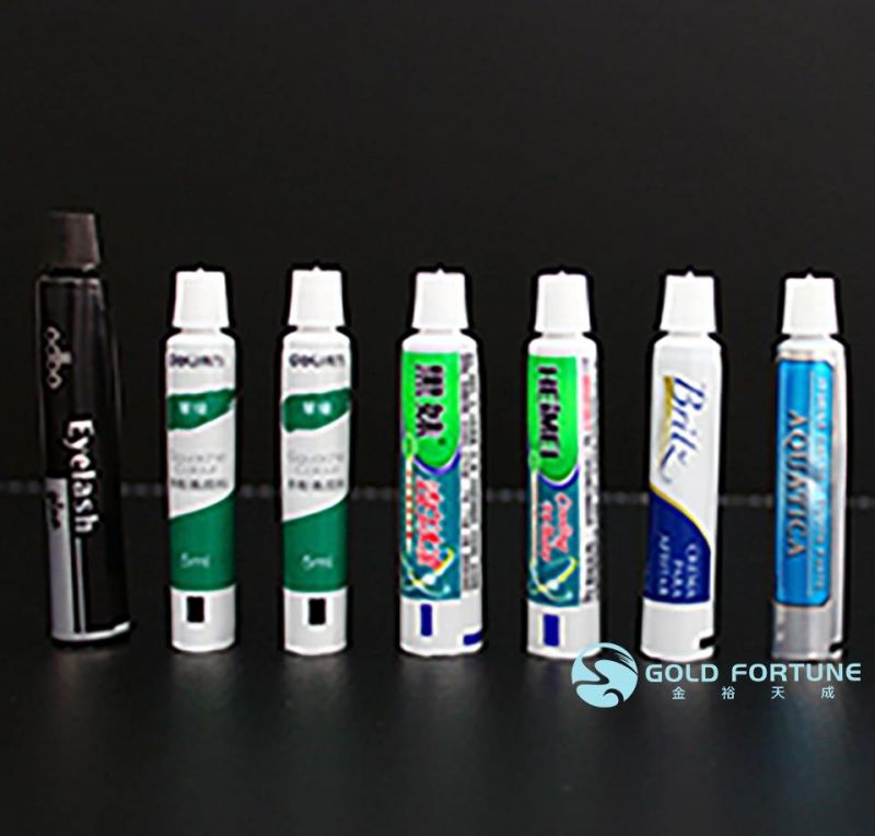 Empty Laminated Aluminium Plastic Mini Toothpaste Tube