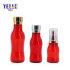 Unique Design Red Luxury 120ml 80ml 60ml Empty Cosmetic Packaging Pet Lotion Bottle