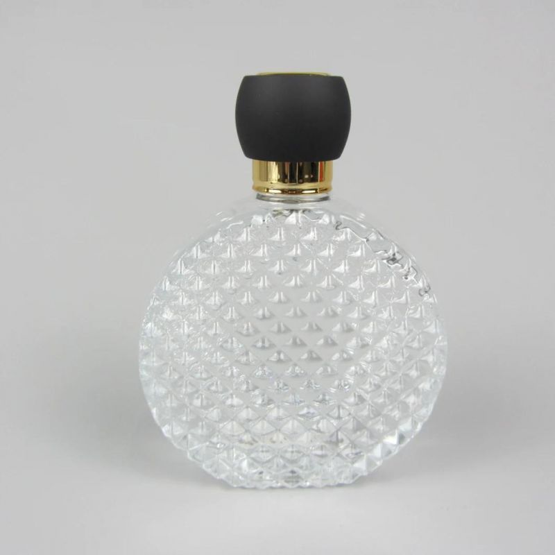 Custom 100ml Glass Spray Transparent Empty Perfume Bottle