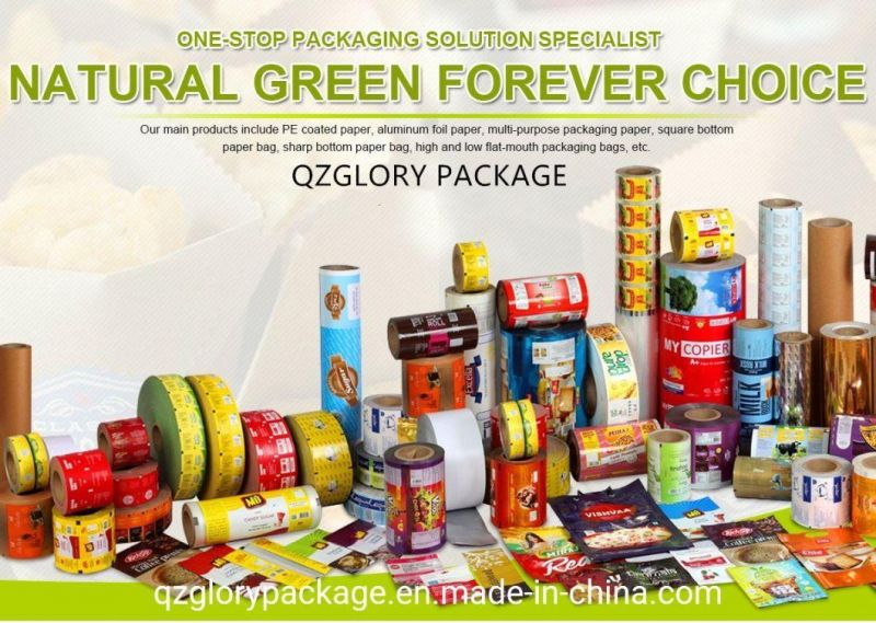 Food Packaging Printed PE Coated Paper Bags