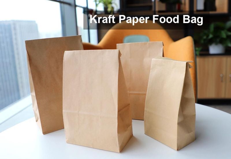 Cheap Brown Paper Shopping Bags with No Handle