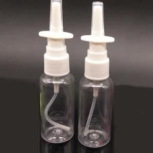 10ml 20ml 30ml Pet Plastic Nasal Spray Bottle Refillable Spray Bottle (PB17)