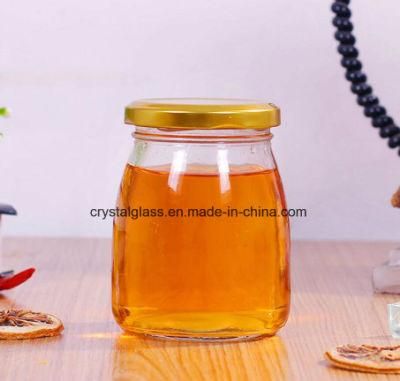 Wholesale Free Samples Glass Milk Bottle Jar with Plastic Lid