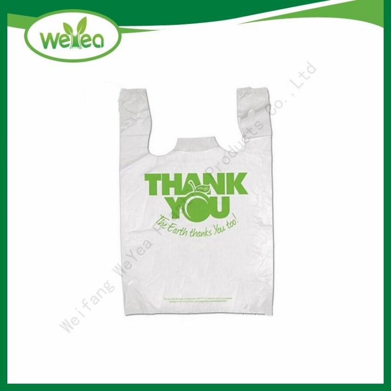 Plastic Printing T-Shirt Shopping Bags