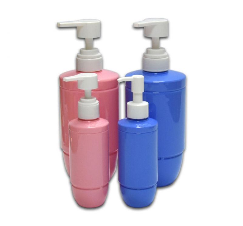 Blue 800ml Shampoo Bottle Hair Conditioner Hair Shampoo Packaging Bottle Cosmetic Packaging Container Recycle Plastic Packaging