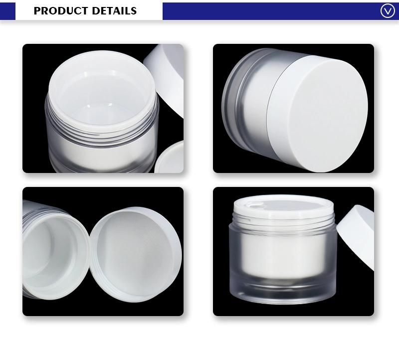 Premium Quality 50g 100g Frosted Cosmetic Cream Jar