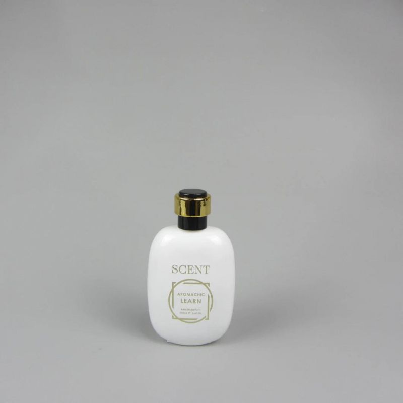 New Empty Oil 100ml Clear Square Glass Perfume Bottle