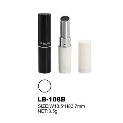 Luxury Lipbalm Tubes White Golden Lipbalm Containers Tube for Cosmetic