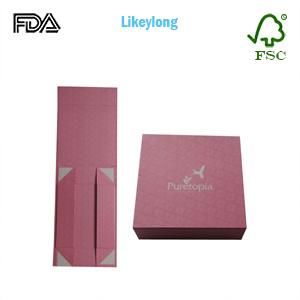 Custom Color Foldable Paper Packaging Color Gift Box