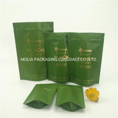 Custom Plastic Packaging Hot Stamping Bag Gold, with 12 Colors&prime; Printing