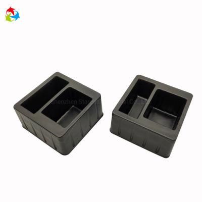 Cosmetic Insert Disposable Thermoforming Black PS Tray